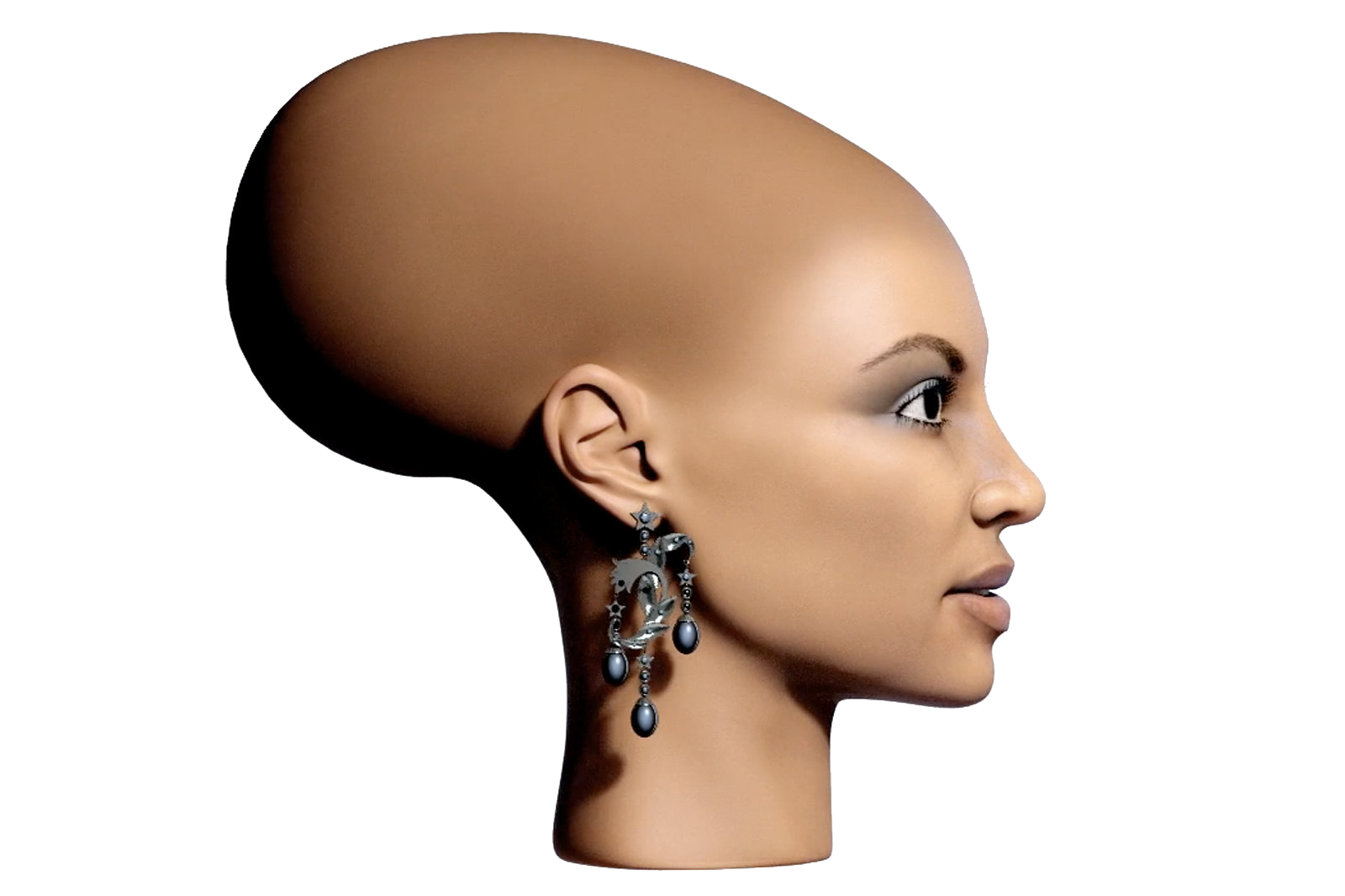 Beyoncé with Elongated Skull